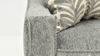 Close Up Arm View of the St. Charles Loveseat in Gray by Behold Home | Home Furniture Plus Bedding