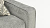 Close Up Arm View of the St. Charles Sofa in Gray by Behold Home | Home Furniture Plus Bedding