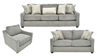 Group View of the St. Charles Sofa Set in Gray by Behold Home (Includes Sofa, Loveseat, and Chair) | Home Furniture Plus Bedding
