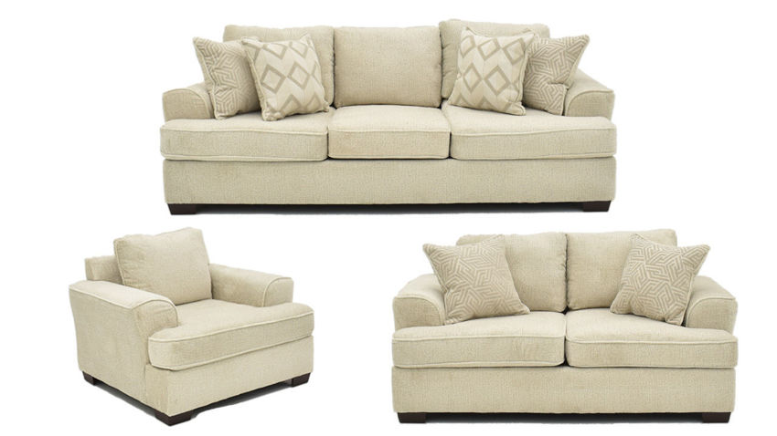 Picture of Ritzy Sofa Set - Off-White