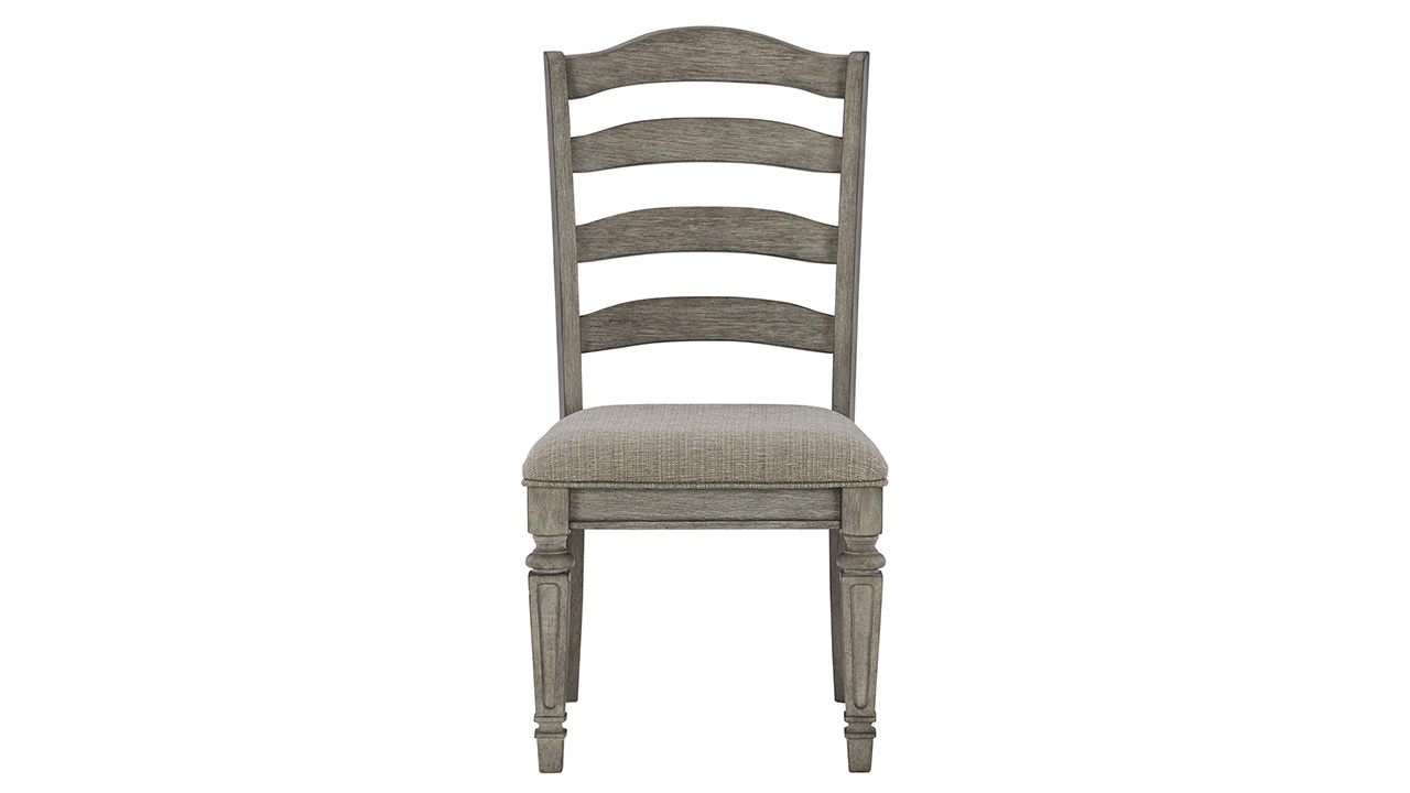 Lodenbay 7 Piece Oval Dining Table Set Gray Home Furniture