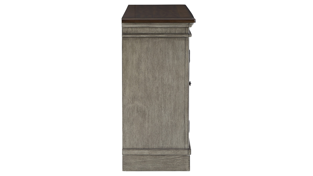 Lodenbay Dining Server Gray Home Furniture Plus Bedding and