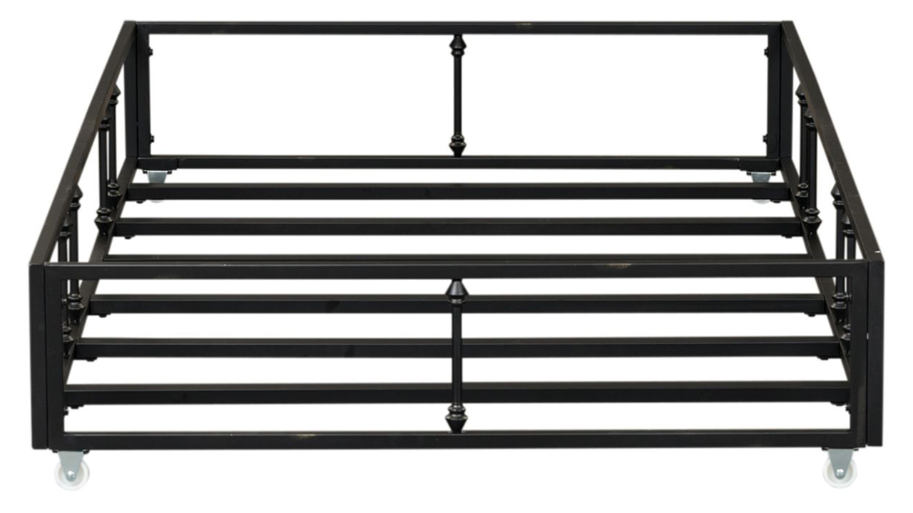 Vintage Daybed with Trundle Black Home Furniture Plus Bedding and