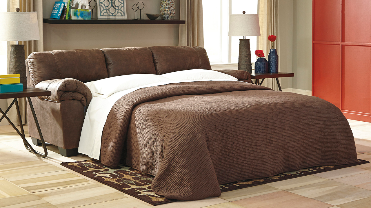 Bladen Full Sleeper Sofa Brown Home Furniture Plus Bedding and Mattress Center