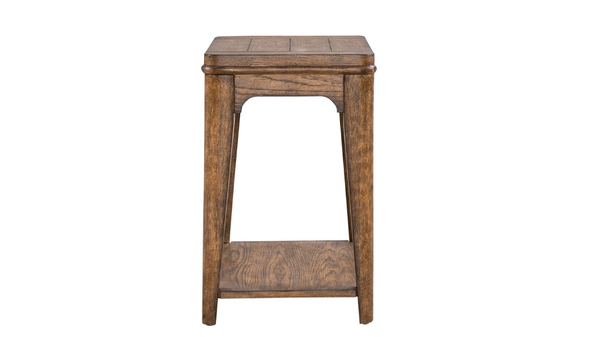 Ashford Chair Side Table - Brown | Home Furniture Plus Bedding and ...