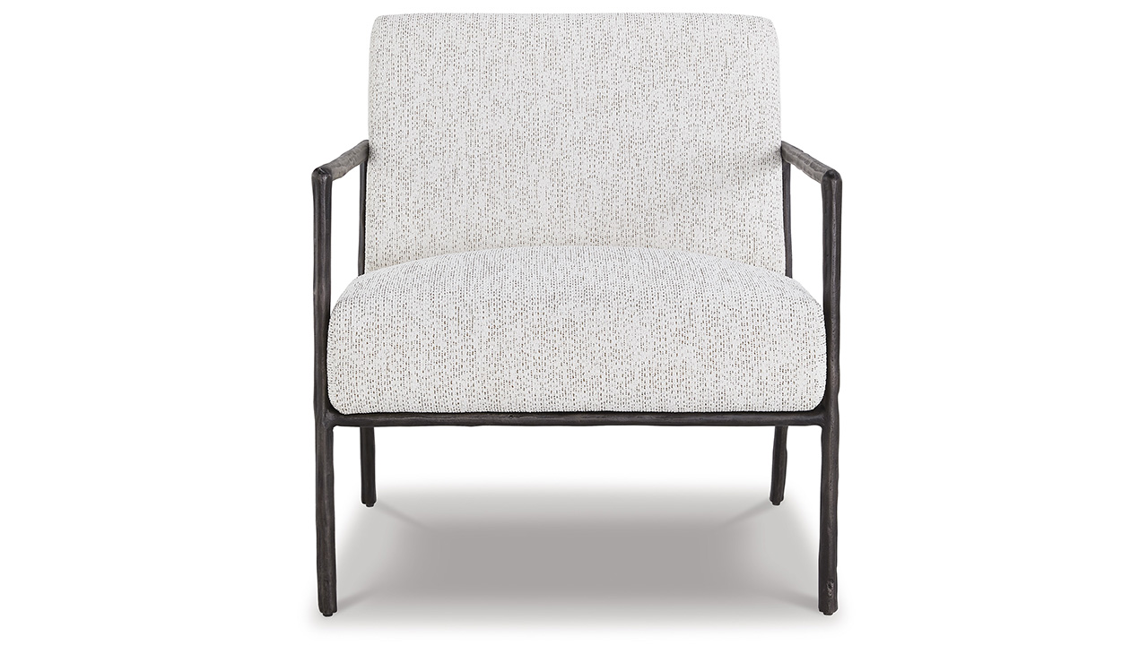 Ryandale Accent Chair Black Frame Home Furniture Plus Bedding and